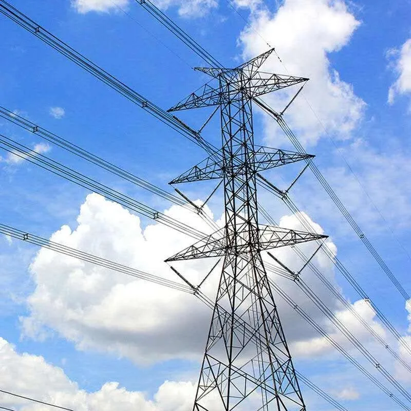 Wieża transmisyjna ze stali ocynkowanej 132 kV