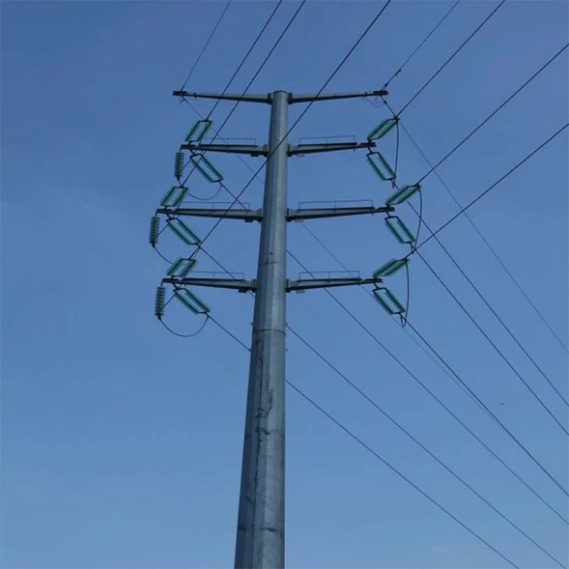 Stalowa wieża kratowa 500 kV dla linii energetycznej
