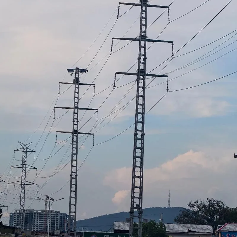 Stalowa wieża zakończeniowa kabla monopolowego